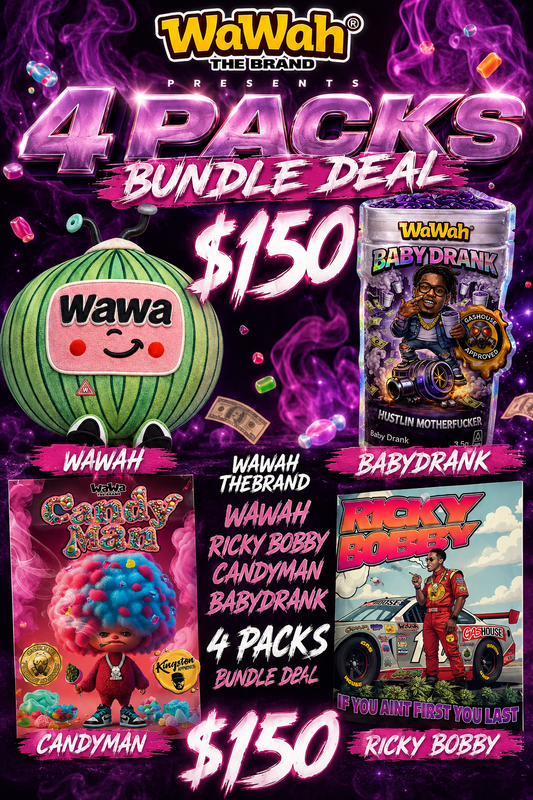WAWAH THE BRAND – 4 PACK BUNDLE DEAL