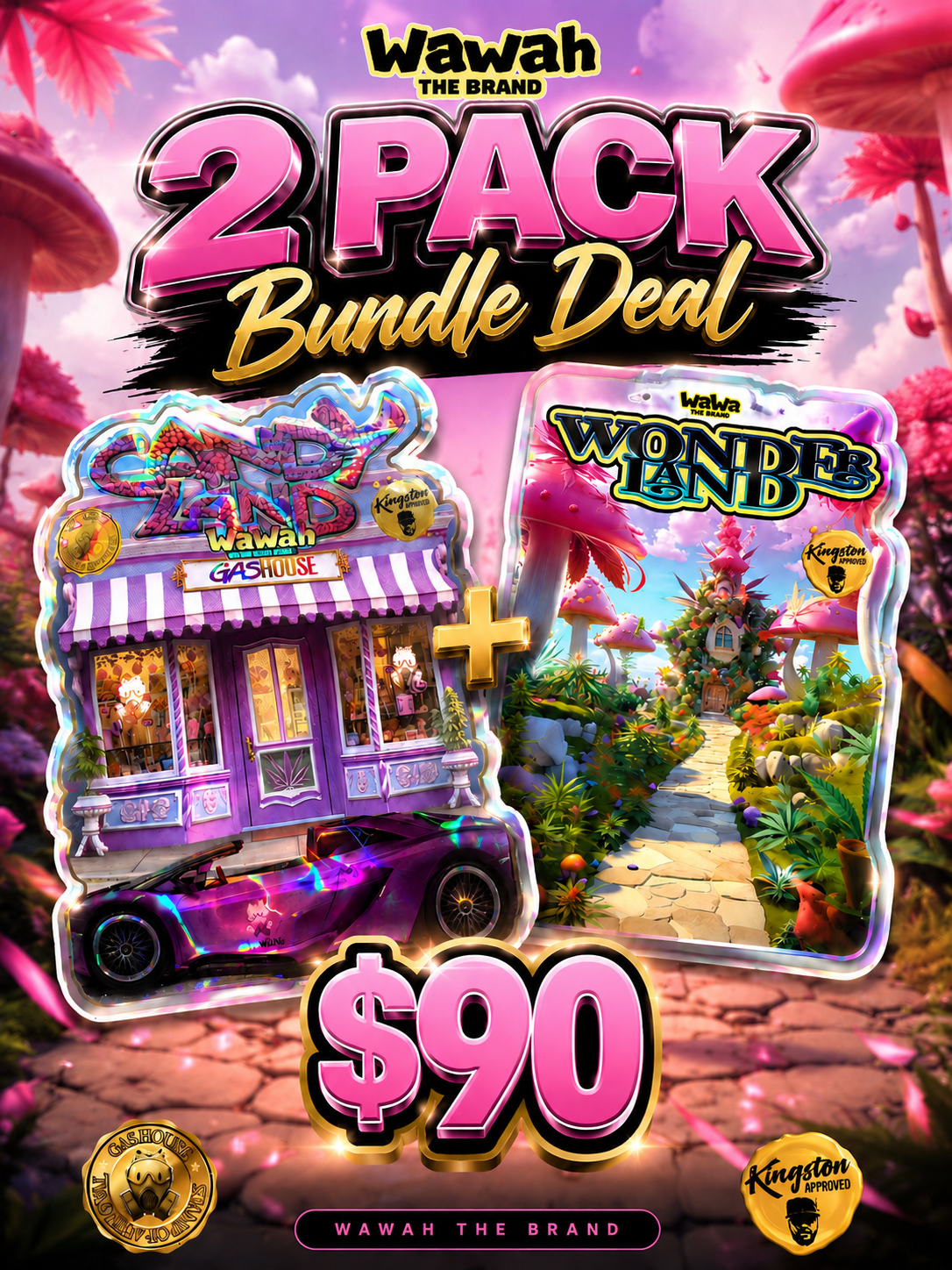 WaWahLand 2 Pack Bundle Deal