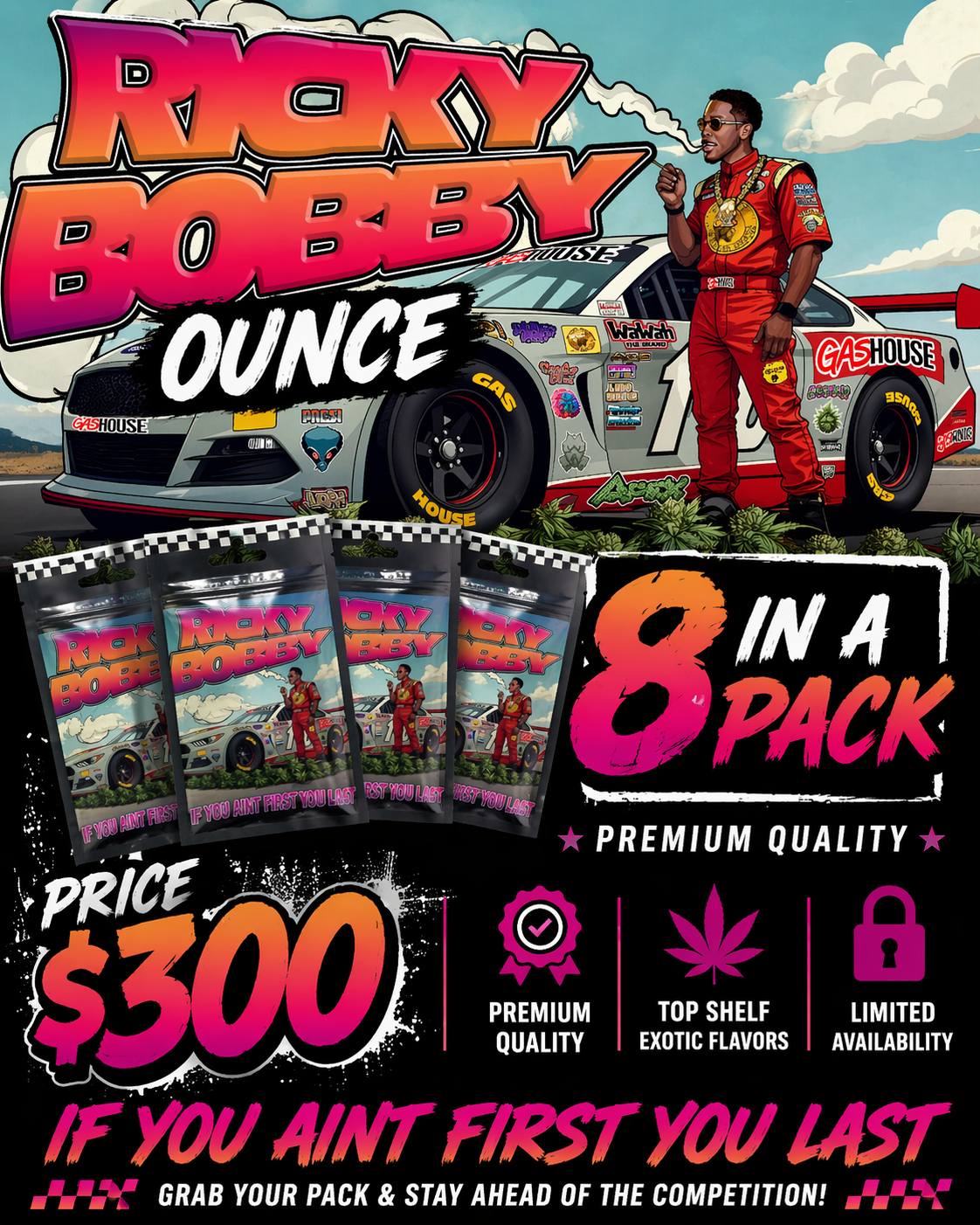 Ricky Bobby Ounce